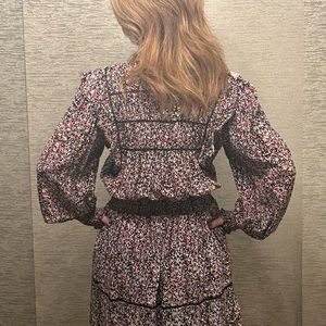 Rails long sleeve dress